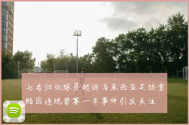 七名归化球员起诉马来西亚足协索赔因违规禁赛一年事件引发关注